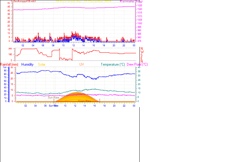 24 Hour Graph for Day 11