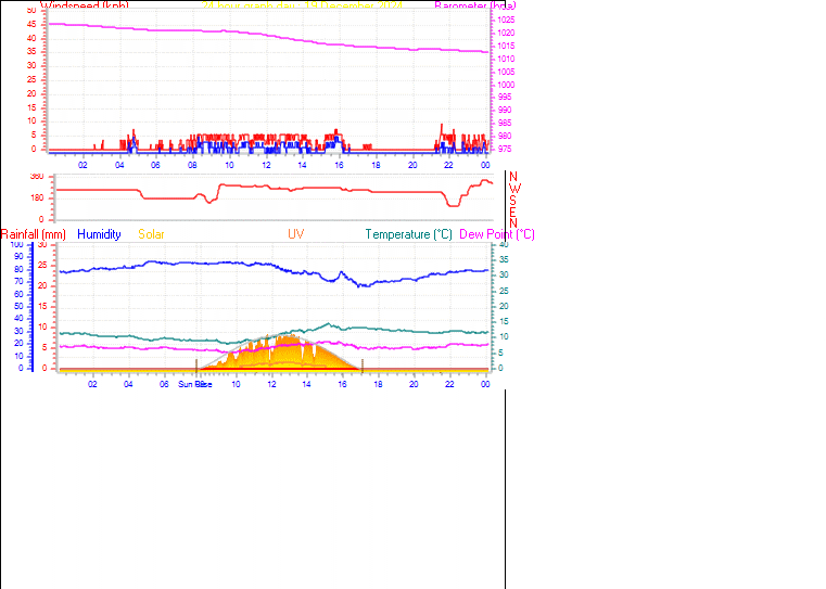 24 Hour Graph for Day 19